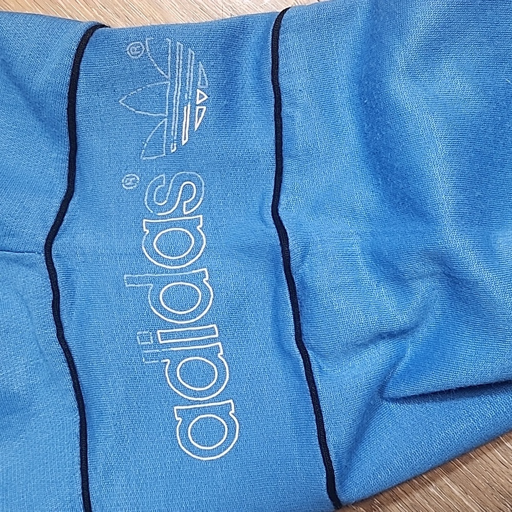 80s Vintage Maden In Germany Rare Adidas Men's Crewneck Sweater. Boxy And Baggy - Picture 7 of 8